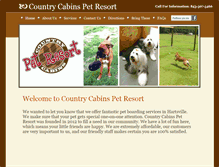 Tablet Screenshot of countrycabinpr.com